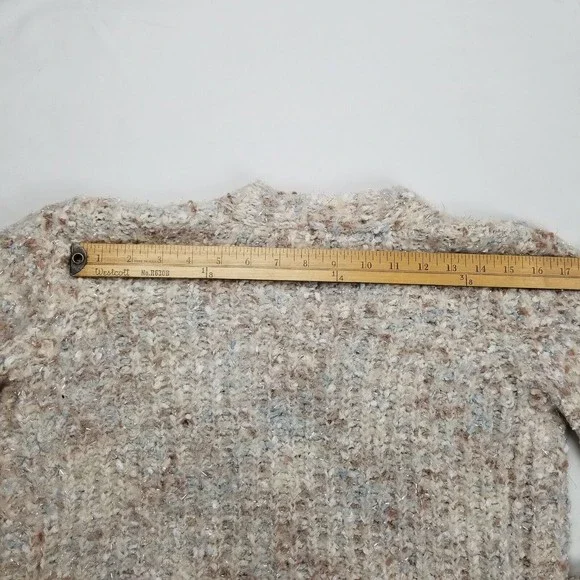 Maurices Sweater Womens Sz M Chunky Knit Cardigan Long Sleeve Sparkle Open Front - Picture 10 of 12